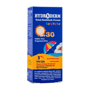 کرم ضد آفتاب کودکان اس پی اف 30 هیدرودرم