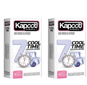 کاندوم مدل 7Cool Time پک 2 عددی کاپوت