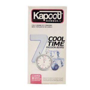 پک 12 عددی کاندوم مدل 7Cool Time کاپوت