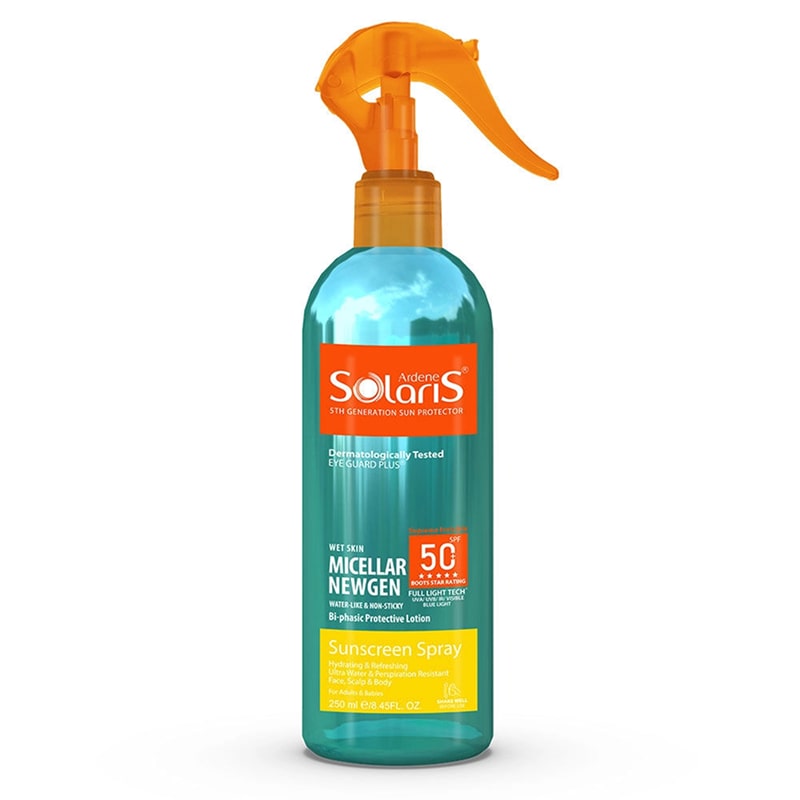لوسیون ضد آفتاب دو فاز آردن مدل Micellar Newgen