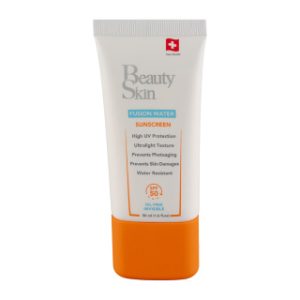 ضد آفتاب بی رنگ بیوتی اسکین مدل Fusion Water با SPF 50