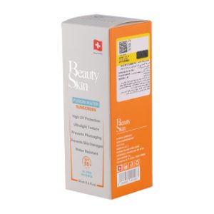 ضد آفتاب بی رنگ بیوتی اسکین مدل Fusion Water با SPF 50
