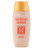 فلوئید ضد آفتاب دارای SPF 50 مناسب پوست دارای چروک