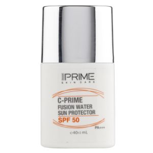 فلوئید ضد آفتاب پرایم مدل فیوژن واتر حاوی ویتامین سی با SPF50
