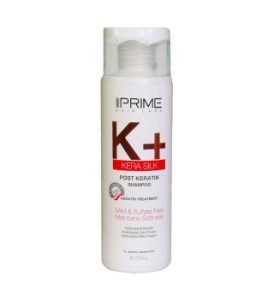 شامپو K+ موهای کراتینه شده 250 میل پرایم