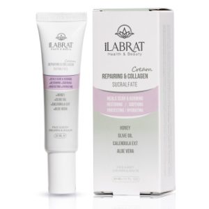 کرم ترمیم کننده و کلاژن ساز صورت و بدن ایلابرت مدل Sucralfate حجم 30 میلی لیتر